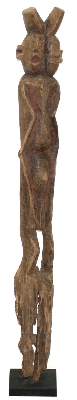 Bild Nr.1: 123-2056 Schutzpfosten Doppel-Chamba: (Afrika, Sammlung Nerlich München)