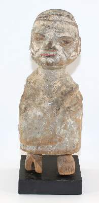 Bild Nr.1: 123-2059 Stehende Holzfigur.: (Afrika, Sammlung Nerlich München)