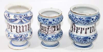 Bild Nr.1: 123-2063 Albarelli Bassano: (Apothekenwesen, Albarello)