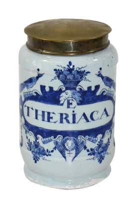 Bild Nr.1: 123-2067 Albarello Delft Hendrik: (Apothekenwesen, Albarello)