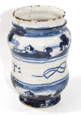 Bild Nr.2: 123-2078 Albarello Pescetto o.: (Apothekenwesen, Albarello)