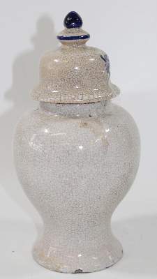 Bild Nr.2: 123-2084 Deckel- Standgefäß: (Apothekenwesen, Albarello)