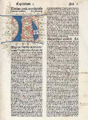 Bild Nr.2: 123-209 Antoninus Florentinus.: (Inkunabeln)