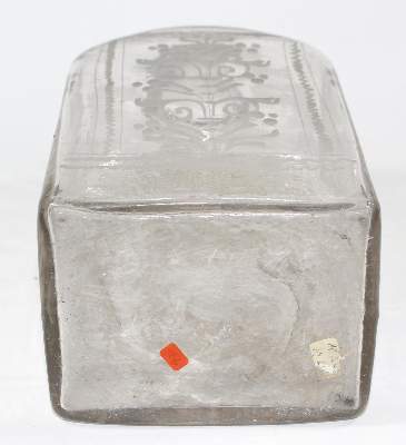 Bild Nr.23: 123-2122 Schnapsflasche wohl Böhmen: (Apothekenwesen, Glas)