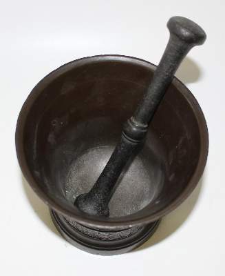 Bild Nr.2: 123-2137 Barockmörser: (Apothekenwesen, Mörser)