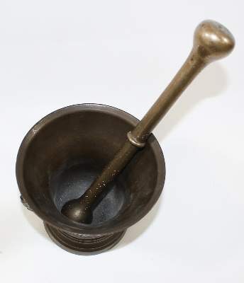 Bild Nr.2: 123-2138 Barockmörser: (Apothekenwesen, Mörser)