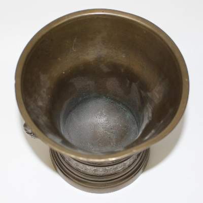 Bild Nr.2: 123-2140 Barockmörser: (Apothekenwesen, Mörser)