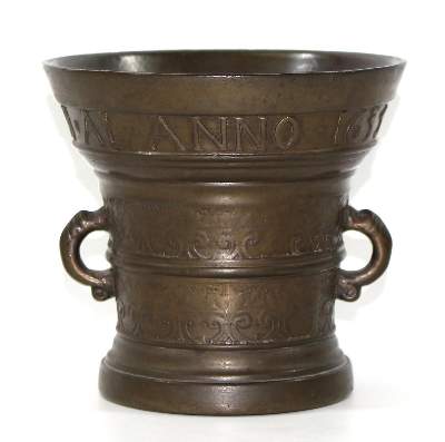 Bild Nr.1: 123-2141 Barockmörser: (Apothekenwesen, Mörser)