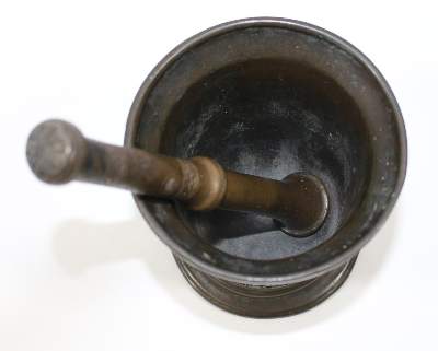 Bild Nr.2: 123-2149 Münsteraner Mörser: (Apothekenwesen, Mörser)
