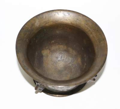 Bild Nr.2: 123-2154 Rippenmörser,: (Apothekenwesen, Mörser)
