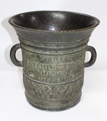 Bild Nr.2: 123-2159 Villingen, Grüninger,: (Apothekenwesen, Mörser)