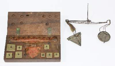 Bild Nr.2: 123-2161 Lockner, Georg Seidel: (Apothekenwesen, Münzwaagen)