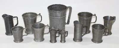 Bild Nr.2: 123-2179 Zinnmaße.: (Apothekenwesen)