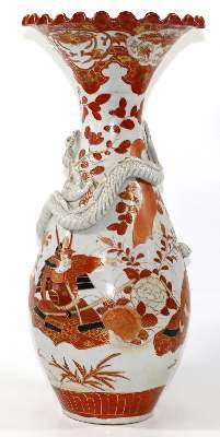 Bild Nr.2: 123-2181 Arita Bodenvase: (Asiatika)