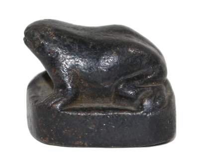 Bild Nr.1: 123-2191 Frosch, Bronze, Japan Edo Periode: (Asiatika, Collection Gaston Louis Vuitton)