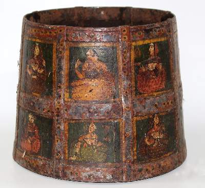 Bild Nr.2: 123-2195 Eisengefäß Indien: (Asiatika)