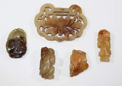 Bild Nr.2: 123-2199 Jadeobjekte China: (Asiatika)