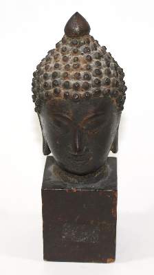 Bild Nr.1: 123-2201 Kopf des Buddha: (Asiatika)