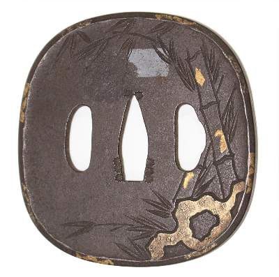 Bild Nr.1: 123-2220 Tsuba Japan Edo-Zeit: (Asiatika, Tsuba, Collection Gaston Louis Vuitton)