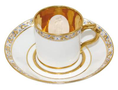 Bild Nr.1: 123-2274 Lithophanie Tasse KPM: (Porzellan u. Keramik)