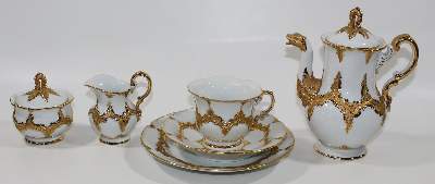 Bild Nr.3: 123-2275 Meissen Prunkservice B-Form: (Porzellan u. Keramik, Meissen)