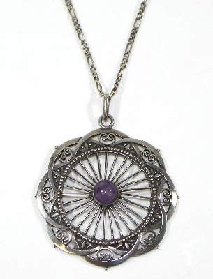 Bild Nr.1: 123-2286 Andreas Odenwald Jugendstil: (Schmuck, Anhänger)