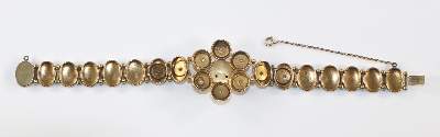 Bild Nr.3: 123-2301 Historismus Armband 14k: (Schmuck, Armbänder)