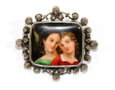 Bild Nr.1: 123-2307 Diamantbrosche: (Schmuck, Broschen)