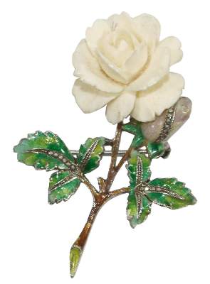 Bild Nr.1: 123-2309 Jugendstilbrosche: (Schmuck, Broschen)