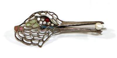 Bild Nr.1: 123-2318 Meyle & Mayer Jugendstilbrosche: (Schmuck, Broschen)