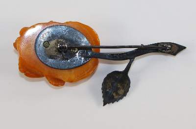 Bild Nr.2: 123-2319 SBM Königsberg Rosenbrosche.: (Schmuck, Broschen)