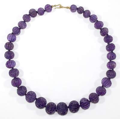 Bild Nr.1: 123-2326 Amethyst Prachtcollier.: (Schmuck, Colliers)
