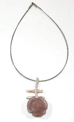 Bild Nr.2: 123-2334 Korallen-Modernistencollier.: (Schmuck, Colliers)