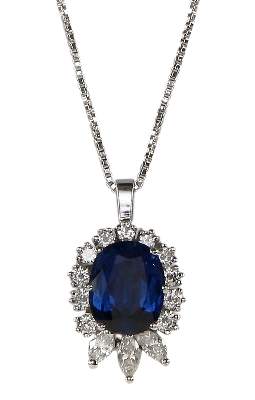 Bild Nr.1: 123-2340 Anhänger 750 WG: (Schmuck, DRC Pforzheim)