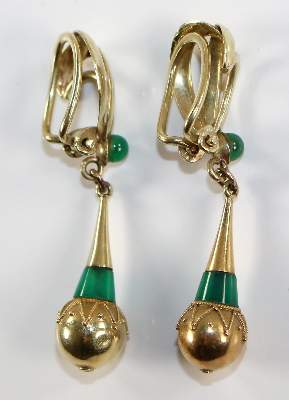 Bild Nr.2: 123-2365 Art Deco Wilhelm Müller: (Schmuck, Ohrschmuck)