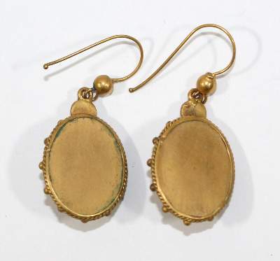 Bild Nr.2: 123-2366 Ohrhänger 19.Jh.: (Schmuck, Ohrschmuck)