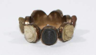 Bild Nr.2: 123-2377 7-Tages Ring Lavakameen.: (Schmuck, Ringe)