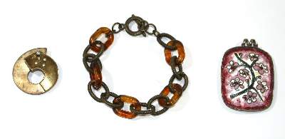 Bild Nr.1: 123-2381 25.tlg. Sammlung Schmuck: (Schmuck, Sammlungen)