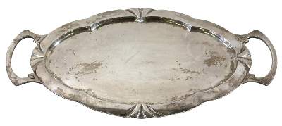 Bild Nr.1: 123-2406 Art nouveau Tablett Wien.: (Silber)