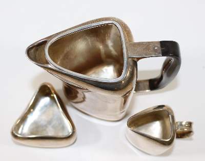 Bild Nr.3: 123-2409 C.C.Hermann Denmark Kernstück: (Silber)
