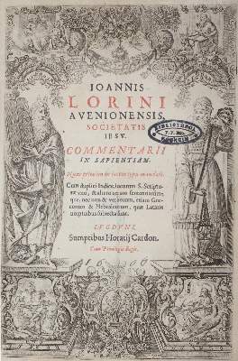 Bild Nr.1: 123-242 Lorinus,J.: (Alte Drucke, Handschriften und Theologie)