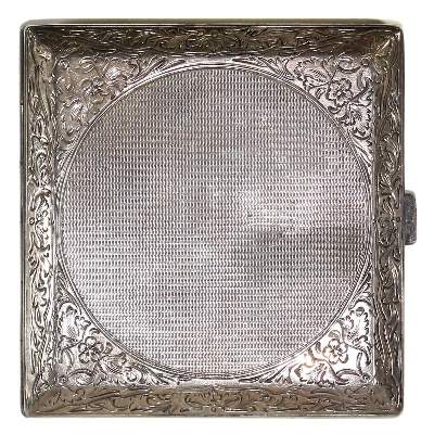 Bild Nr.1: 123-2422 Louis Kuppenheim Zigarettendose: (Silber)