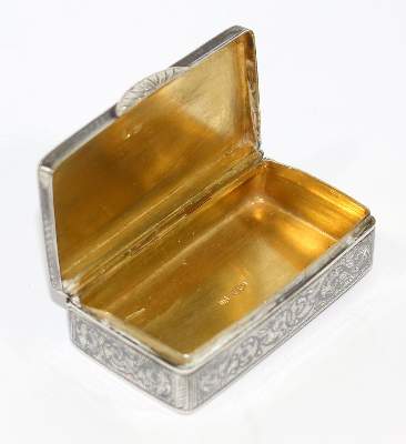 Bild Nr.2: 123-2424 Moskau Tabatiere: (Silber)