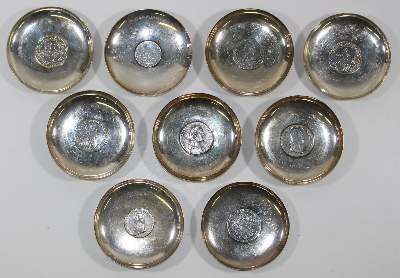 Bild Nr.11: 123-2426 Münzschalen mit Thaler.: (Silber)