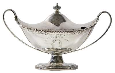 Bild Nr.1: 123-2436 Sauciere Sheffield: (Silber)