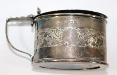 Bild Nr.4: 123-2438 Senfgefäß Birmingham: (Silber)