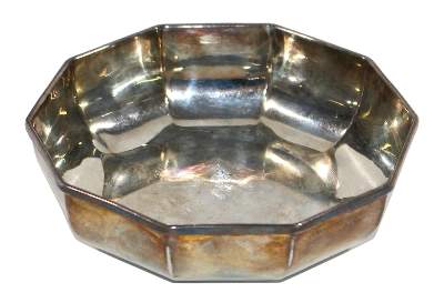 Bild Nr.1: 123-2444 Silberschale Treviso: (Silber)