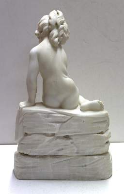 Bild Nr.2: 123-2454 Alabaster Mädchenfigur: (Skulpturen - Plastiken)
