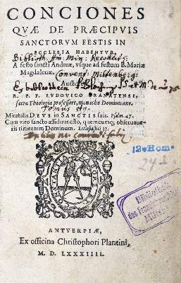 Bild Nr.1: 123-246 Luis de Granada.: (Alte Drucke, Handschriften und Theologie)