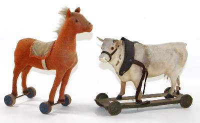 Bild Nr.1: 123-2466 Rädertiere Steiff.: (Spielzeug)